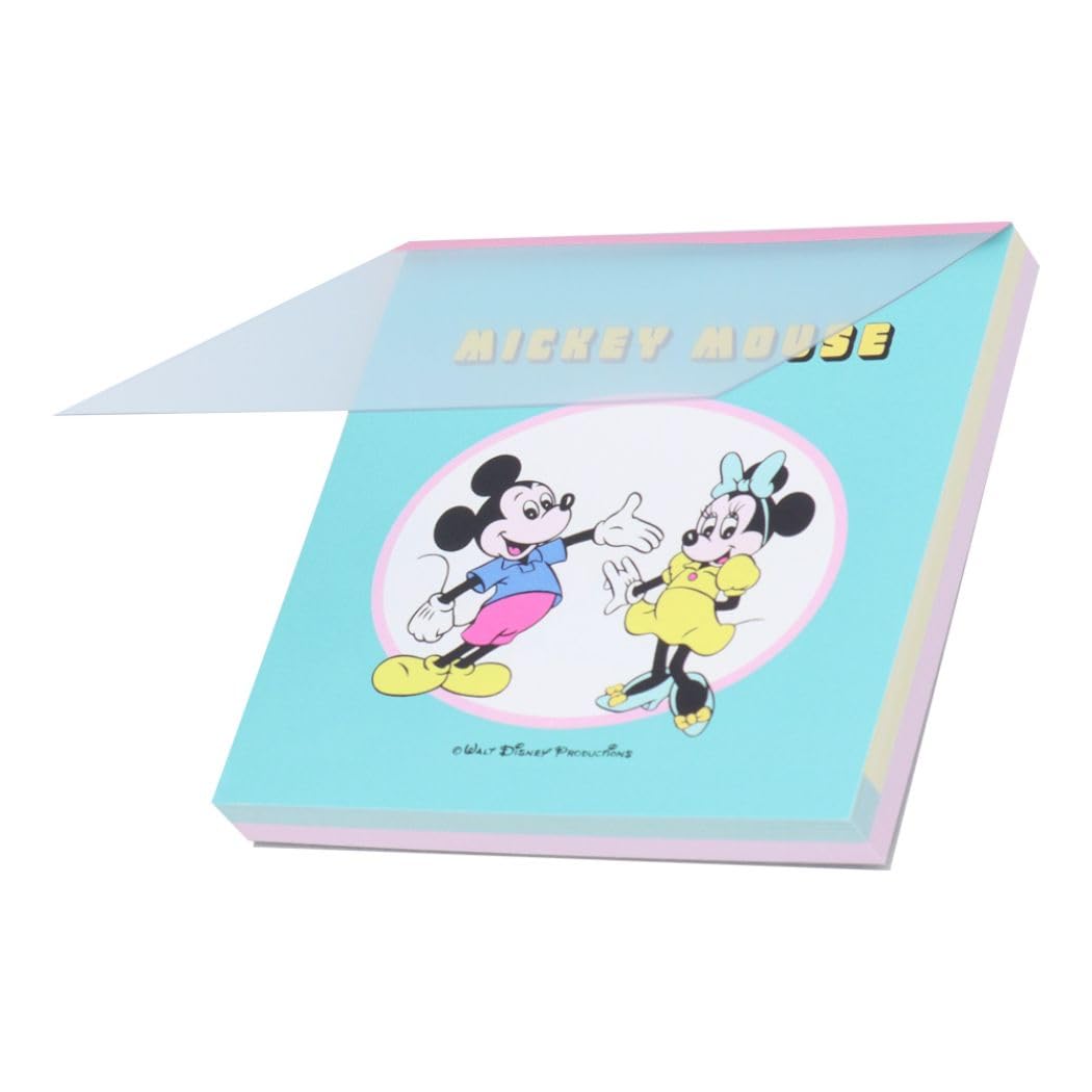 Amazon.co.jp: サンスター文具 ディズニー メモ スクエア レトロ